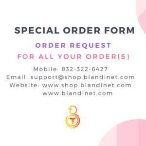 Special order form image